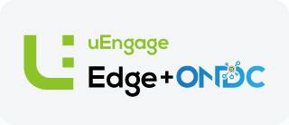 uEngage Edge+OnDC logo